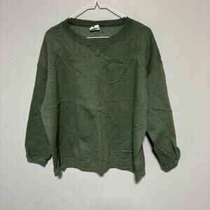 Hanes Olive Crewneck Sweatshirt Womens size XL
